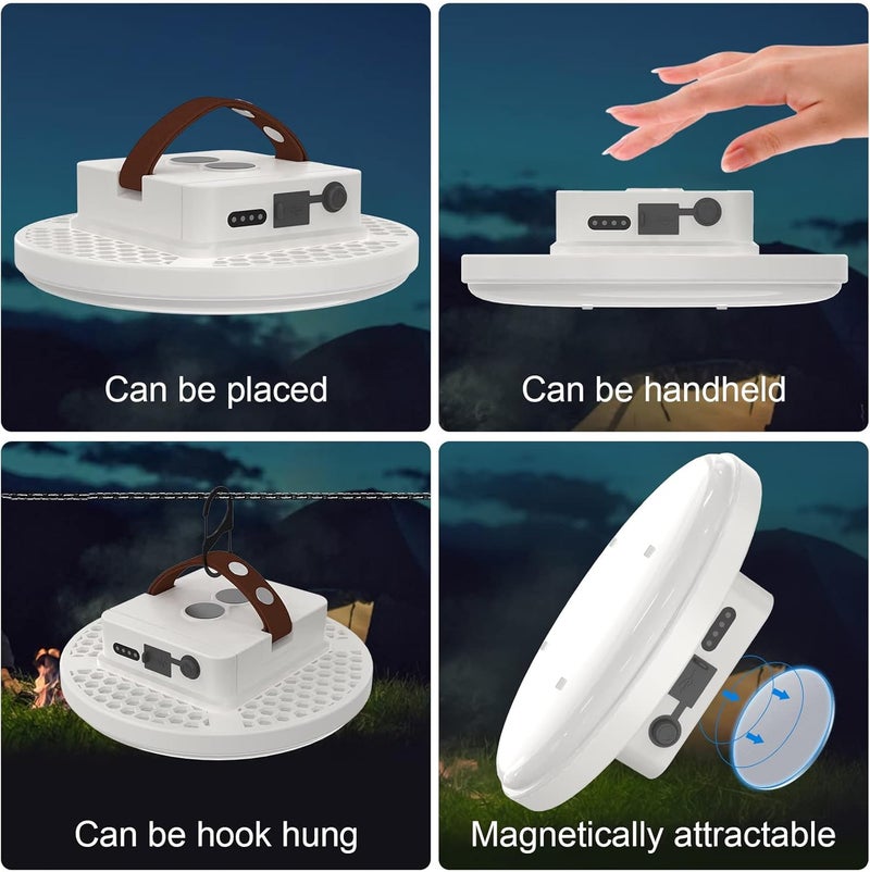 Amkulop Tent Light Rechargeable Hanging Flashlight Ultra Bright Led Camping Lantern with Waterproof Portable Tent Lamp for Camping Emergency Usage(Infinite Dimming) - Image 5